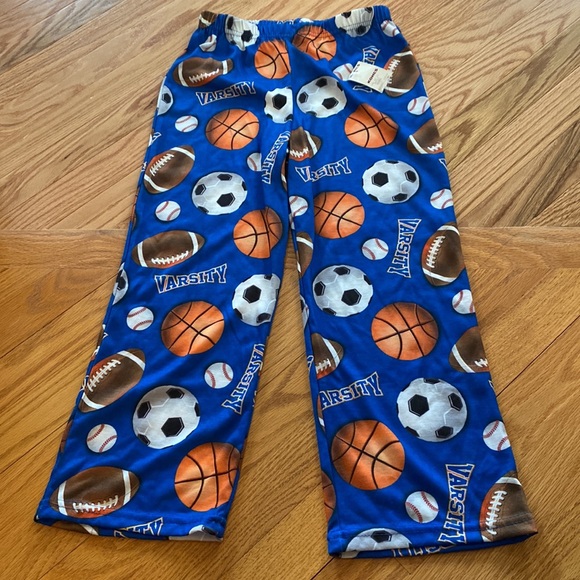 Sports - boys PJ bottoms size 8 - Picture 1 of 4